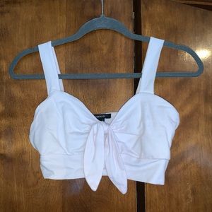 Forever 21 knot crop top